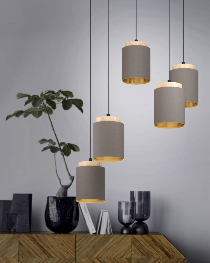 Eglo Albariza Lustra 5x40W, bej