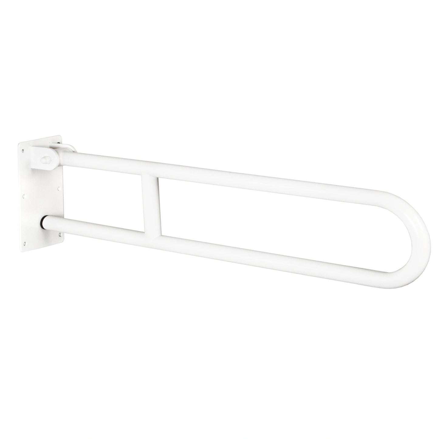 Bisk Masterline Pro Bara de sprijin rabatabila 70 cm, alb