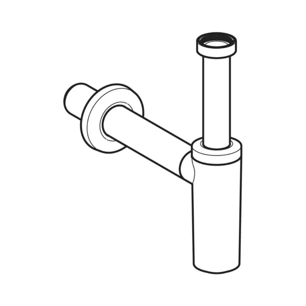 Geberit Sifon estetic pentru lavoar Ø32 mm, crom lucios