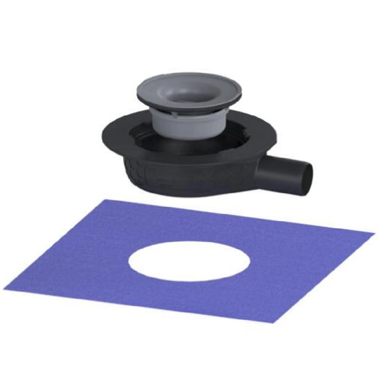 Set promo Sifon de dus Kessel System 125 Premium cu capac de inox DN40