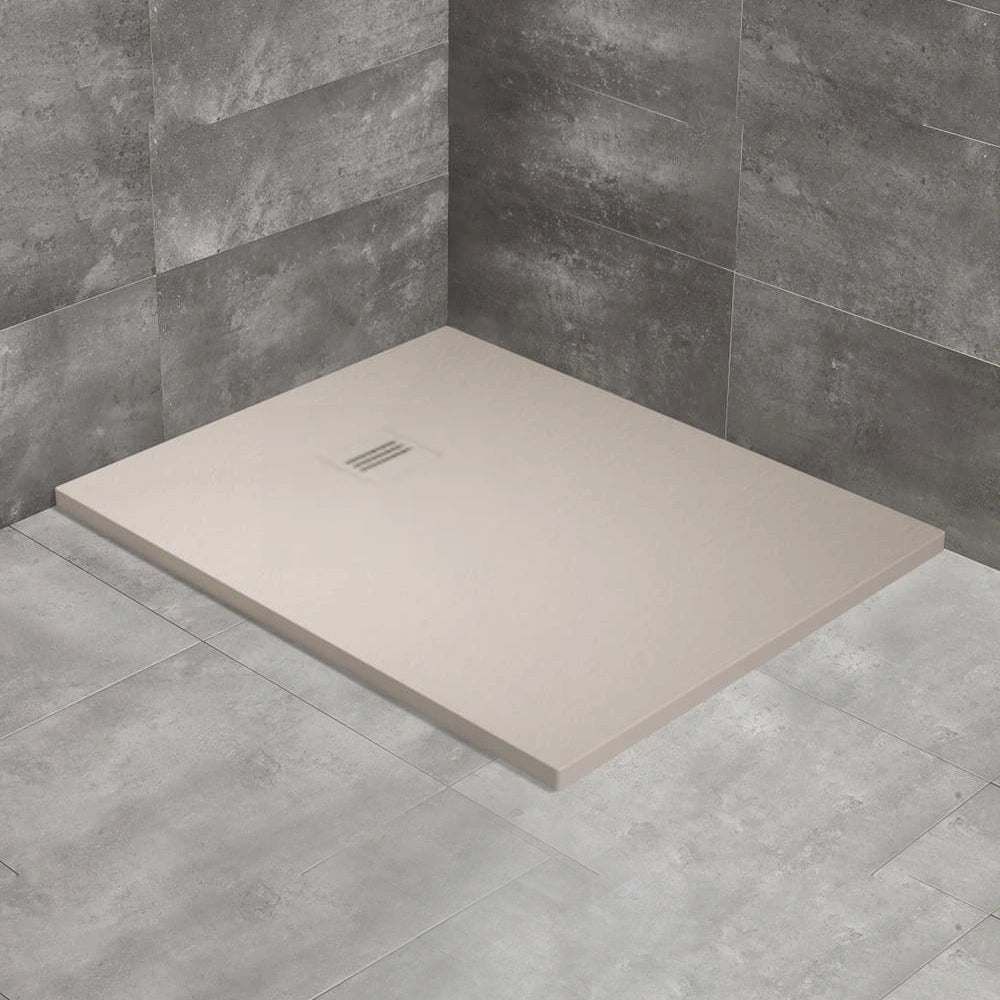 Cadita dus dreptunghiulara compozit Radaway Kyntos F 130x80 cm