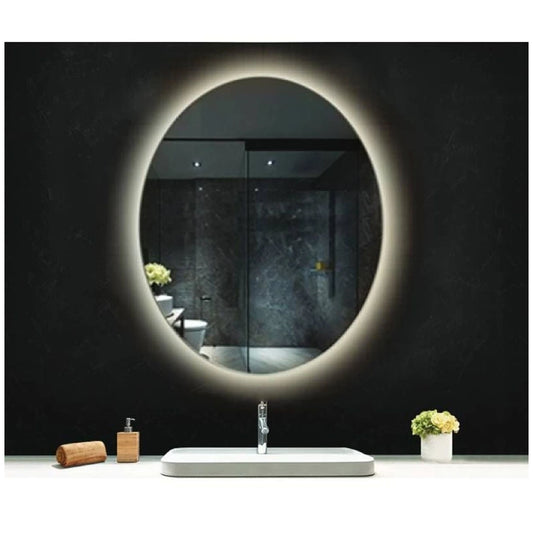 Fluminia Picasso Oglinda cu iluminare LED si dezaburire 60xH80 cm, iluminare ambientala