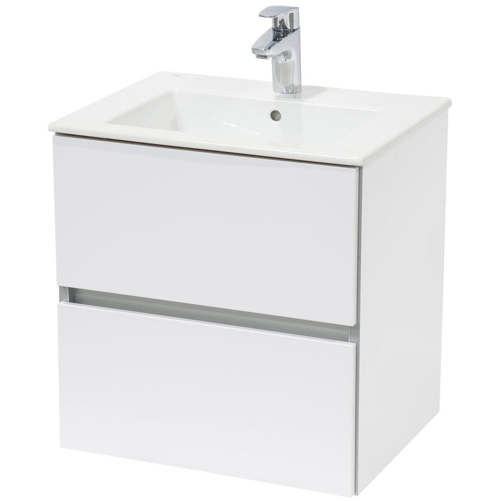 Set mobilier baie (masca si lavoar) Roca Cube 55x43xH55 cm – GQS