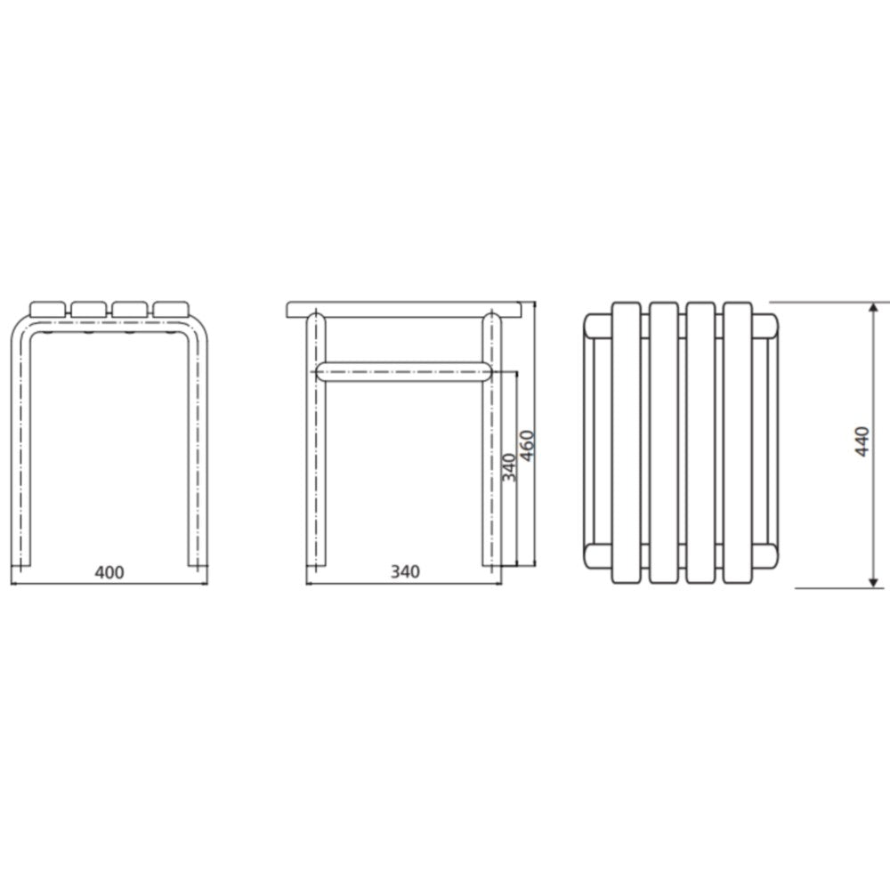 Bemeta Help Scaun de baie, alb