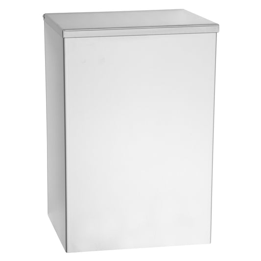 Bemeta Hotel Cos de gunoi montaj pe perete 6 litri, inox