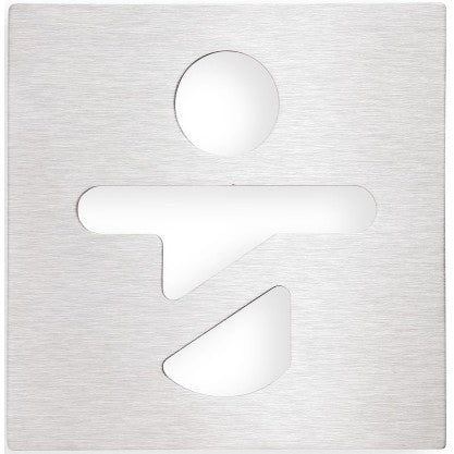 Bemeta Hotel Indicator cabina de schimbat scutece, inox mat