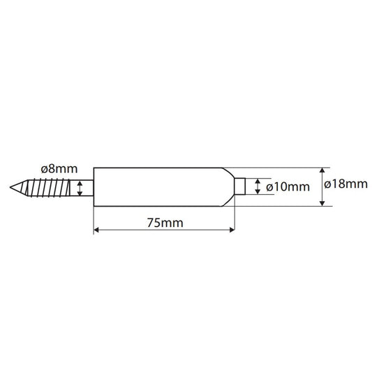 Bemeta Hotel Opritor usa cu montaj pe perete, inox mat
