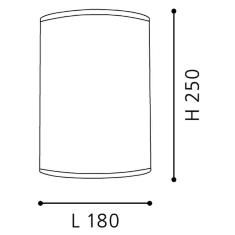 Eglo Almero Aplica 1x60W, maro