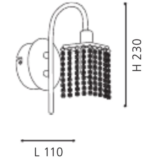 Eglo Almonte Aplica 1x2.5W