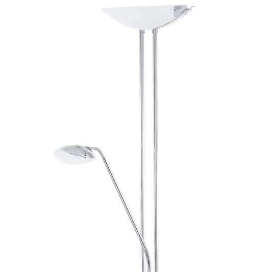 Eglo Baya Led Lampadar 1x20W si 2x2.5W, crom