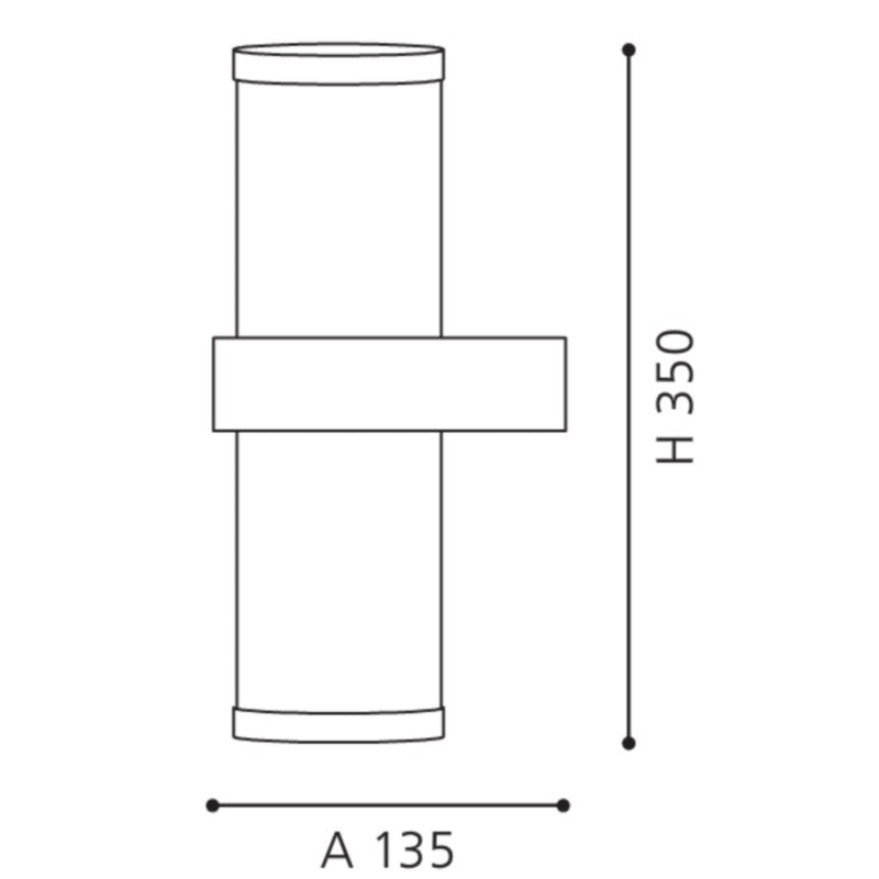 Eglo Beverly Aplica 2x60W, alb