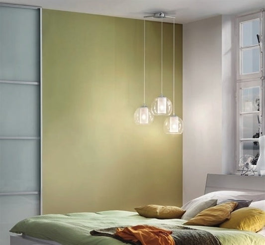Eglo Bolsano Lustra 3x60W, transparent