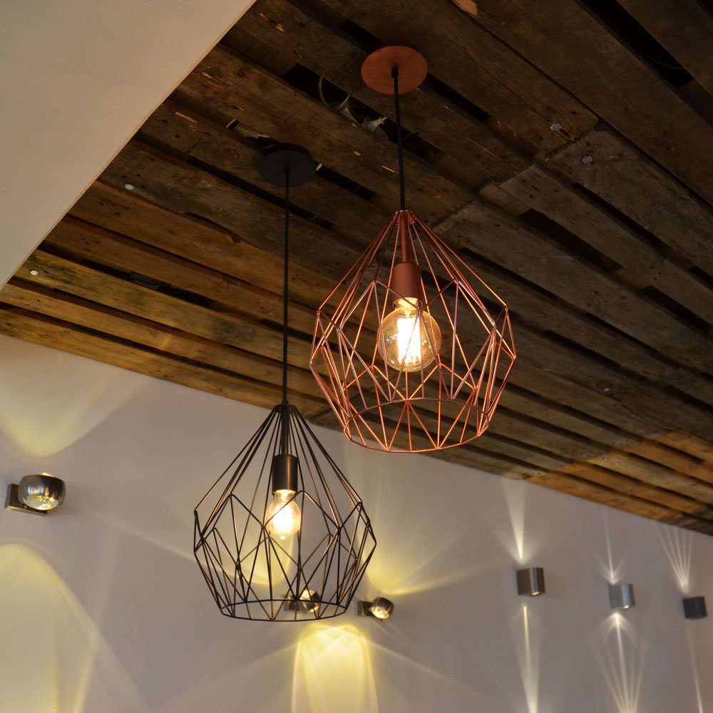 Eglo Carlton Pendul 1x60W, negru