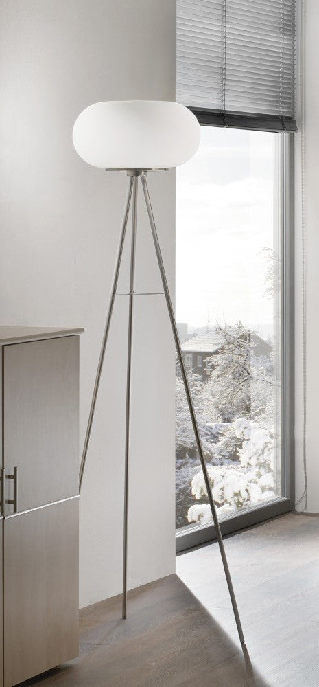 Eglo Optica Lampadar 2x60W, alb