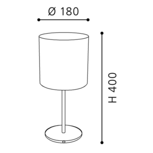 Eglo Pasteri Veioza 1x60W, bej