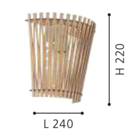 Eglo Sendero Aplica 1x60W, bej