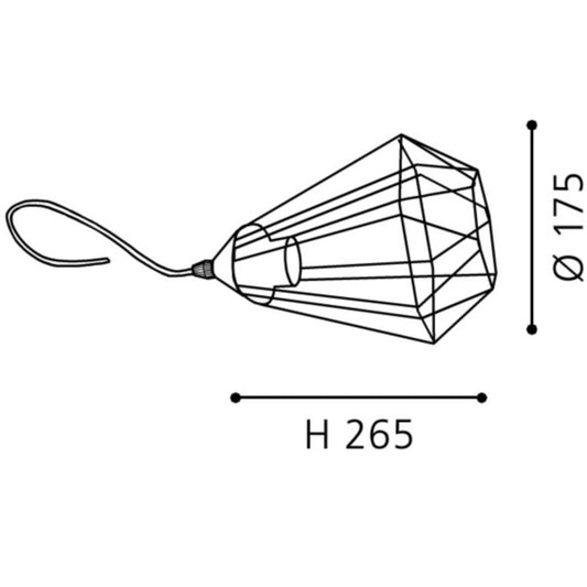 Eglo Tarbes Veioza 1x60W, cupru