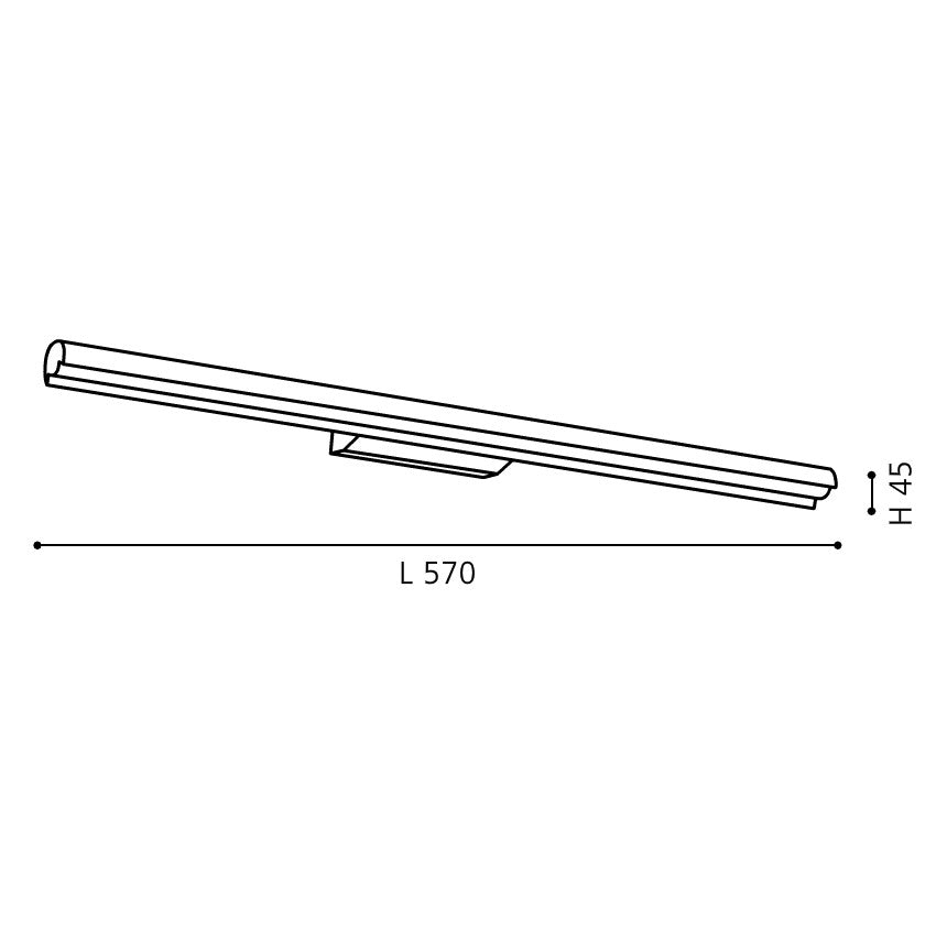 Eglo Terros Aplica 1x10.5W, crom