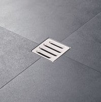 Sifon pardoseala Geberit CleanLine H9 cm, cu gratar inox integrat