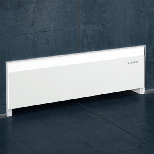 Grila ornament rigola dus Geberit, capac alb plastic