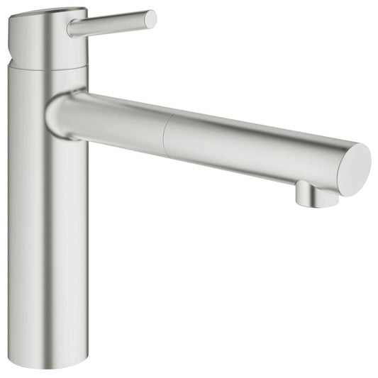 Grohe Concetto Baterie chiuveta bucatarie monocomanda cu dus extractibil, H22 cm