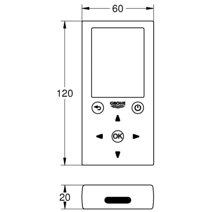 Grohe Telecomanda