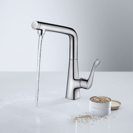 Hansgrohe Select 320 Baterie chiuveta bucatarie monocomanda, crom