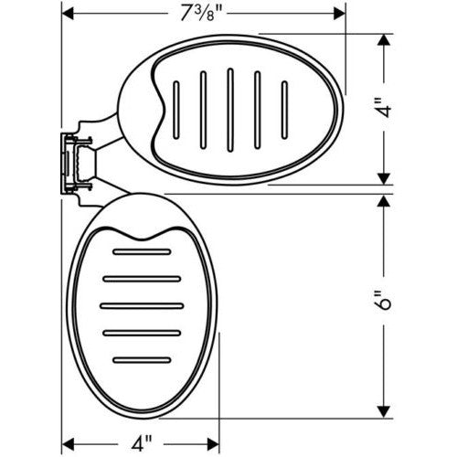 Hansgrohe Casetta Savoniera, crom