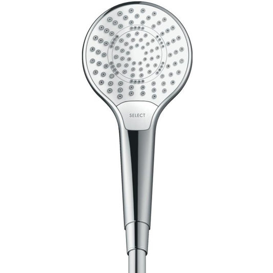 Para dus Hansgrohe Croma Select S Multi EcoSmart, alb/crom