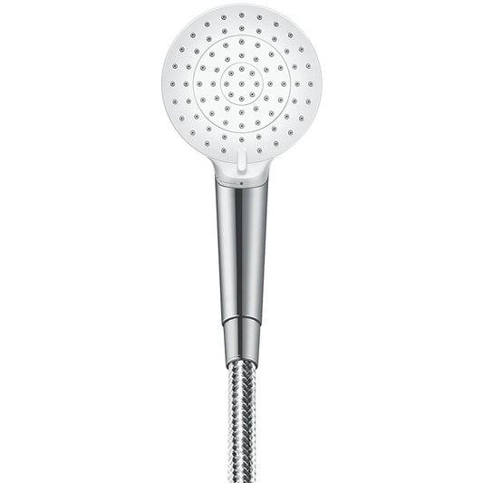 Para dus Hansgrohe Crometta Vario EcoSmart, alb/crom