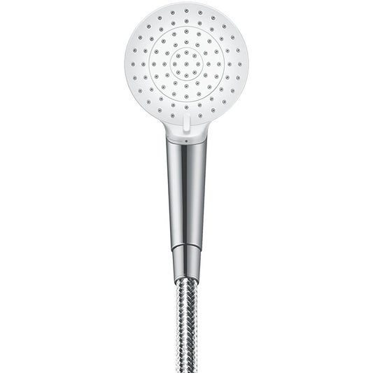 Hansgrohe Crometta Vario Porter Set dus cu suport, furtun 125 cm, alb/crom