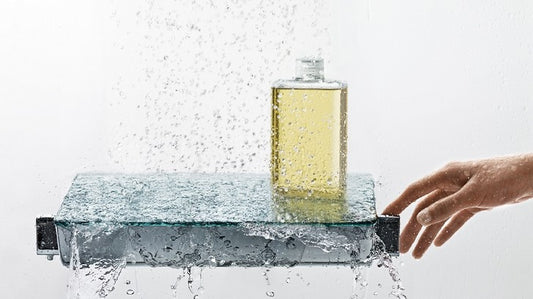 Hansgrohe Ecostat Select/Raindance Select E 120 3jet Baterie dus cu bara 90 cm cu termostat, alb/crom