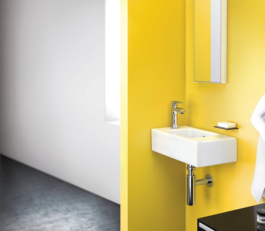 Baterie lavoar Hansgrohe Metris 100, cu ventil pop-up