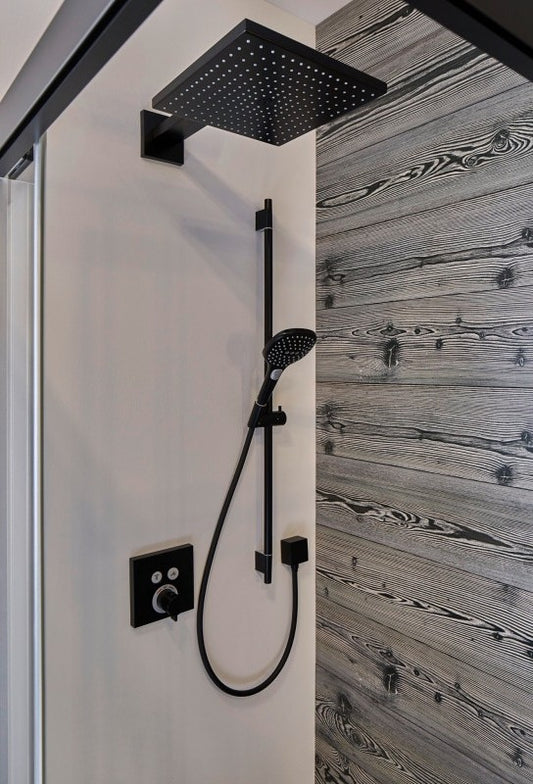 Furtun dus Hansgrohe Isiflex 160 cm, negru mat