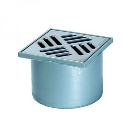 Piesa superioara si capac din inox pentru corp sifon Kessel System 125