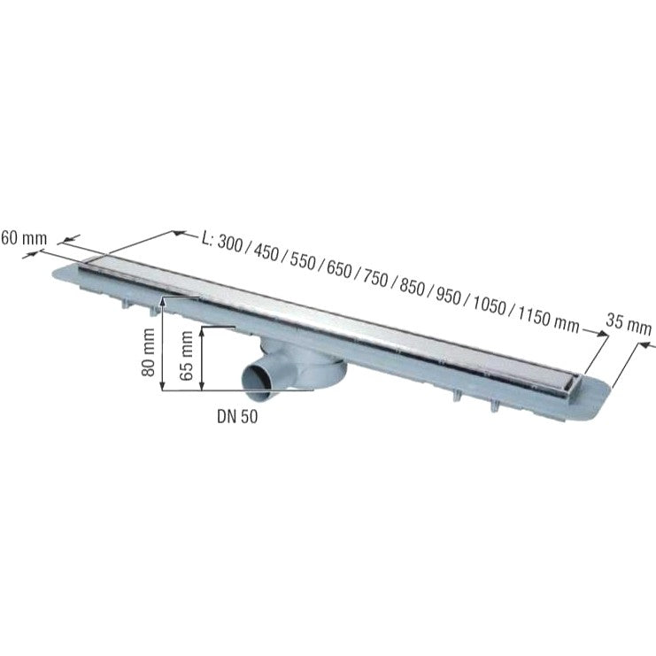 Rigola dus Kessel Linearis Compact completa 30 cm