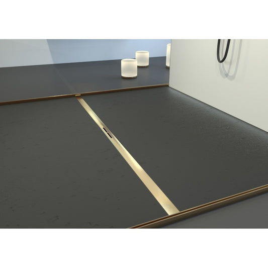 Rigola dus Kessel Linearis Infinity 90 completa 90 cm, cupru