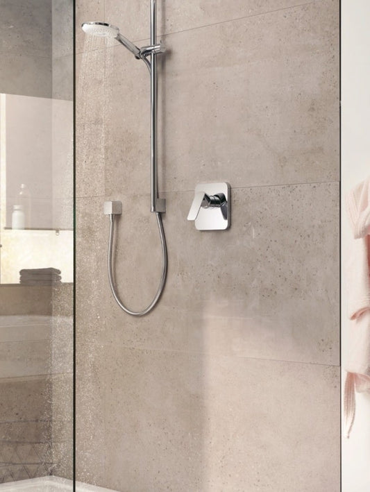 Kludi Pure&Style Baterie dus 17x17 cm, montaj incastrat