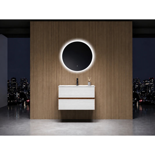 KUMA Bella 80 alb-wood lucios - ambient