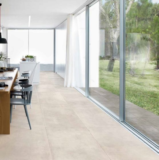 Gresie interior alba 37.5x75 cm, Marazzi Memento Old White