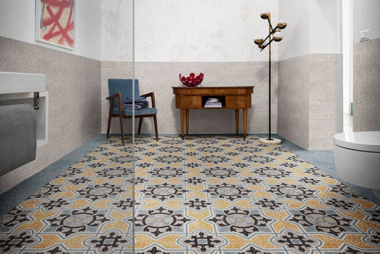 Decor exterior / interior multicolor 20x20 cm, Marazzi D_Segni Scaglie Tappeto 13