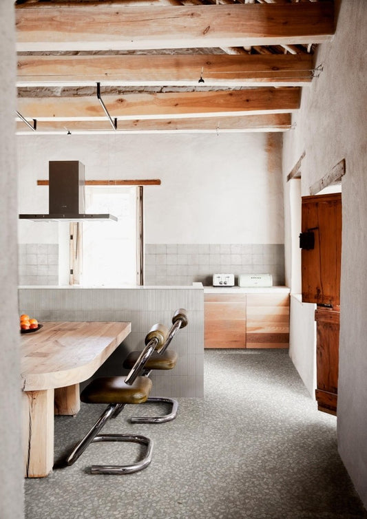 Gresie interior portelanata gri 15x15 cm, Marazzi Rice Grigio Lux