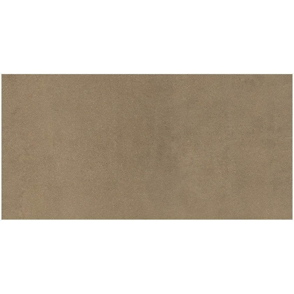 Gresie interior portelanata rectificata maro 30x60 cm, Marazzi Cementum Olive