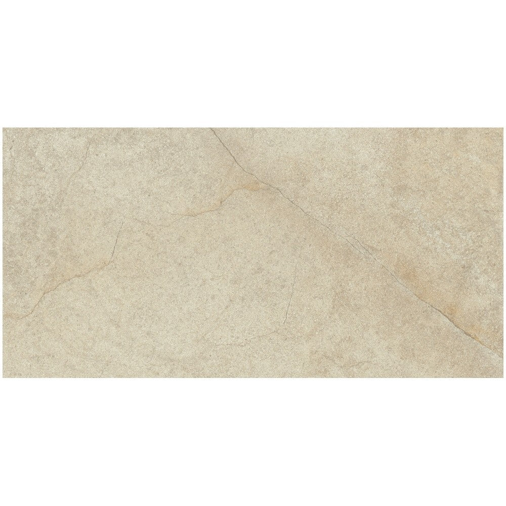 Gresie interior portelanata rectificata bej 30x60 cm, Marazzi Uniche Arles Velvet