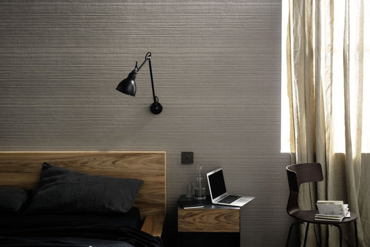 Faianta baie / bucatarie rectificata antracit 40x120 cm, Marazzi Materika Struttura Spatula Antracite