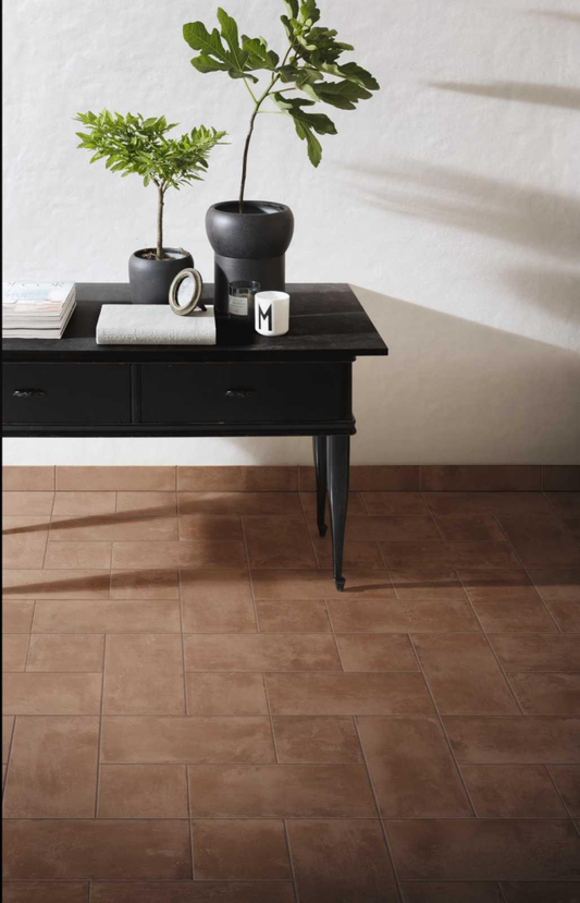 Gresie interior maro 15x15 cm, Marazzi Cotti D'Italia Marrone