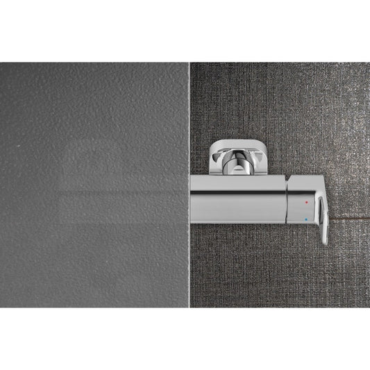Cabina dus dreptunghiulara cu usa glisanta Ravak Blix BLDP2+BLPS 120x90 cm, profil crom mat si sticla grape mata