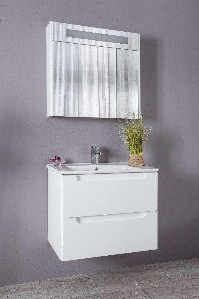 ANGEL　門松A 別寸別注品 Dulap baie cu oglinda si fanta de lumina 67x15xH70 cm Arthema Vela