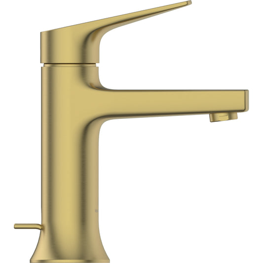 Baterie lavoar Ideal Standard La Dolce Vita cu ventil, H17 cm, auriu periat (brushed gold) - detaliu 1