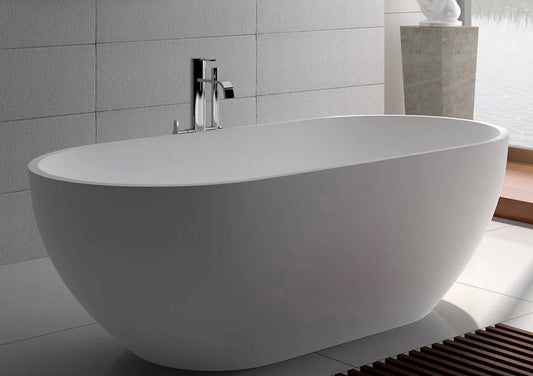 Alege o cada ovala pentru o baie cu aspect spectaculos!